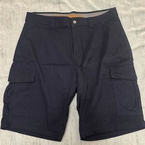 Men's Dark Blue Cargo Shorts